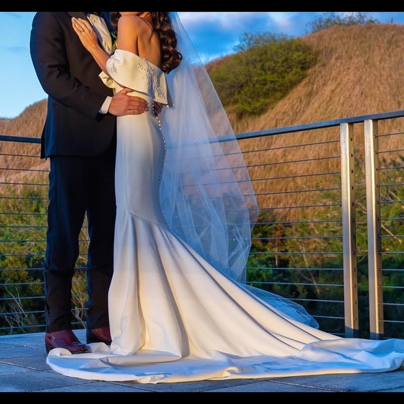 Ines Di Santo Couture Wedding Gown - Picture 3 of 6